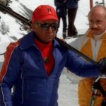 Le professeur de ski à Val d'Isère dans le film les "Bronzés font du ski".